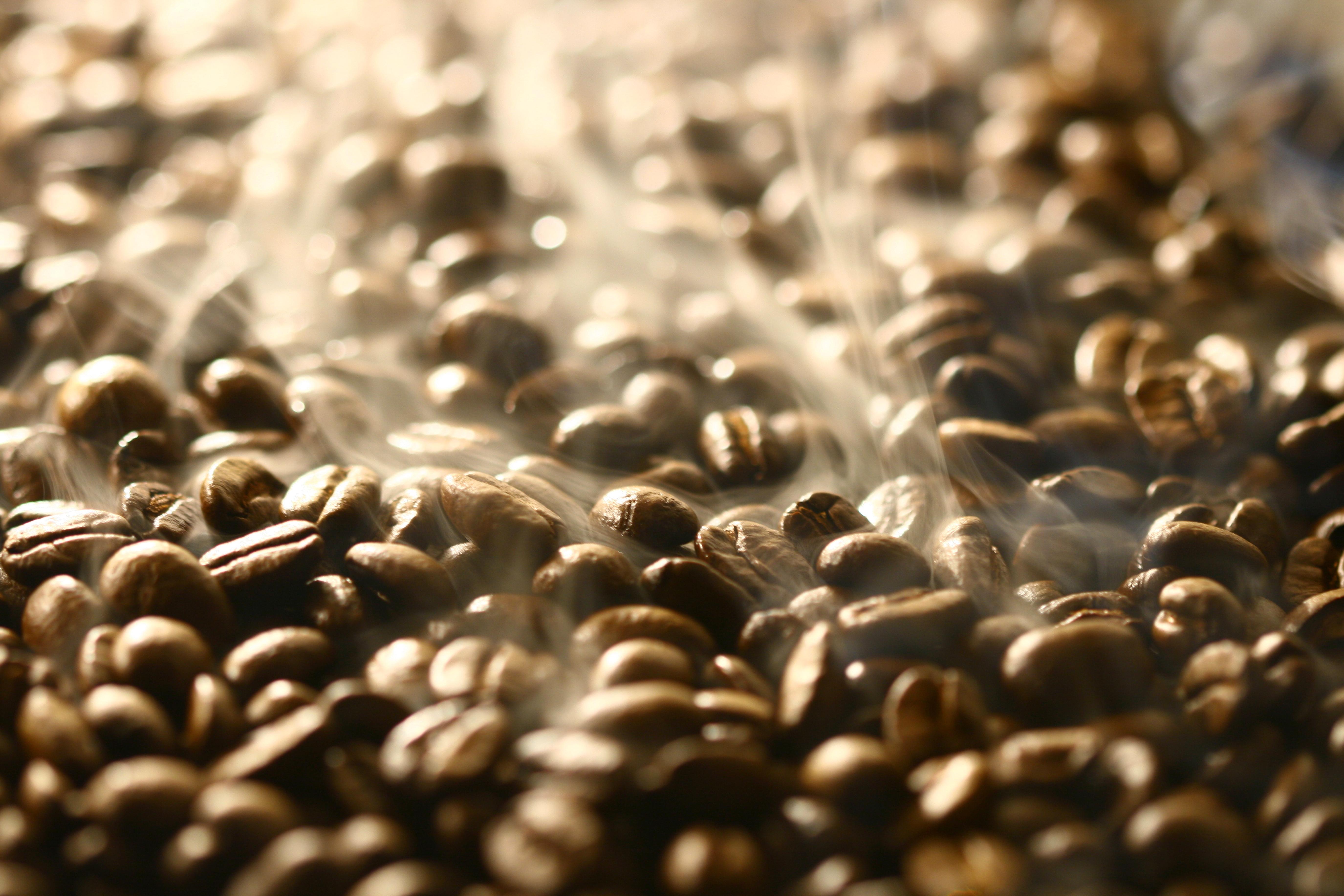 5500x3667 Aromatic Black Coffee Beans Background​-Quality Free Image and Transparent PNG Clipart