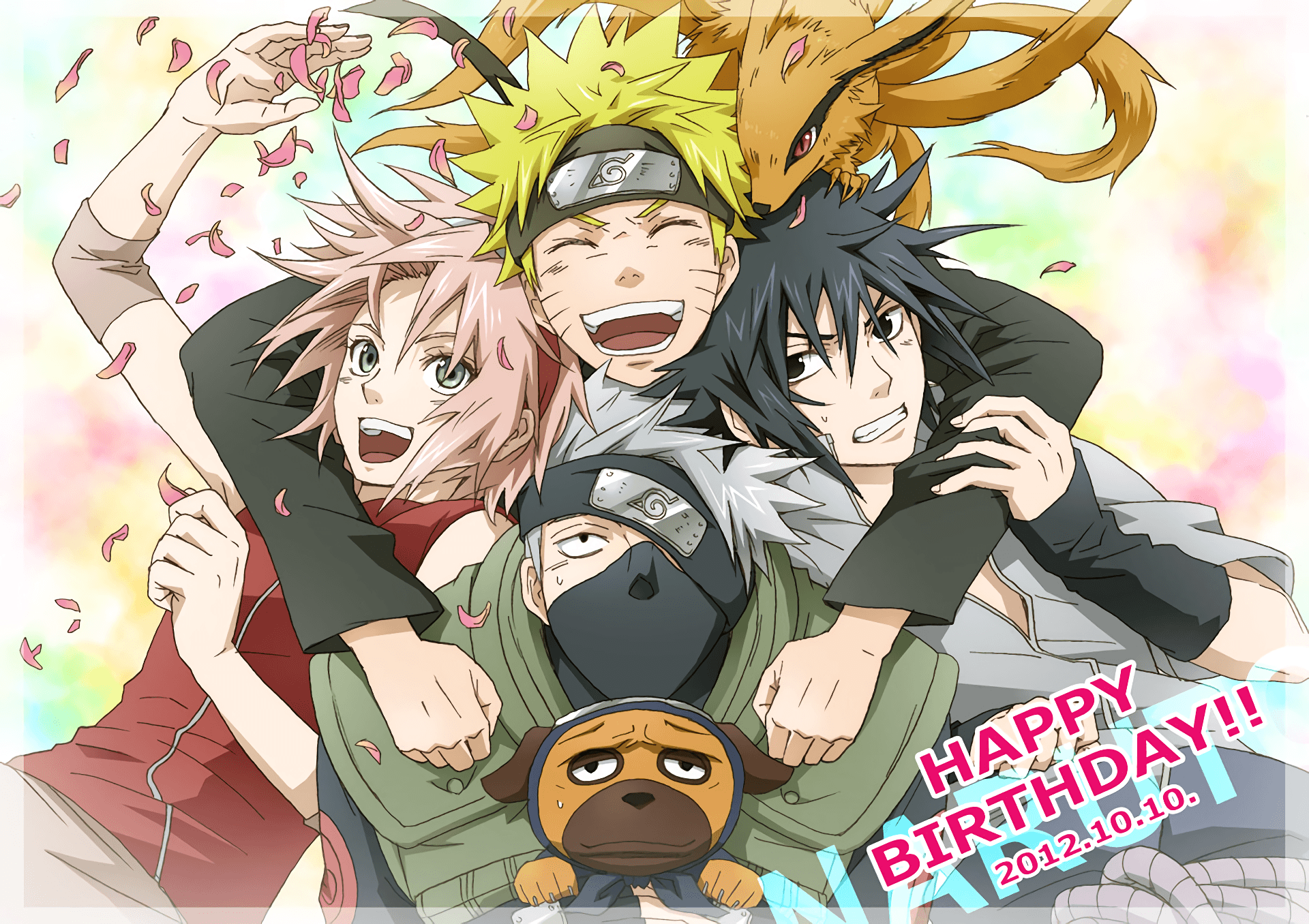 1920x1356 Birthday Naruto Wallpaper