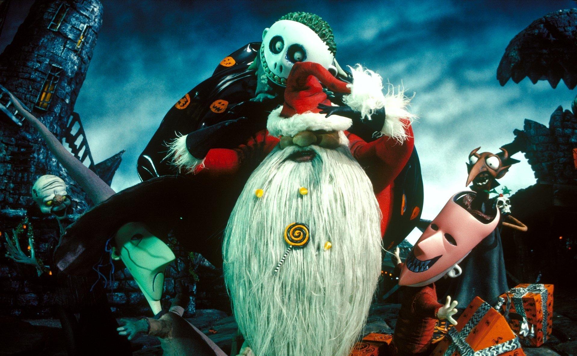 1918x1184 HD Wallpaper: The Nightmare Before Christmas Magic