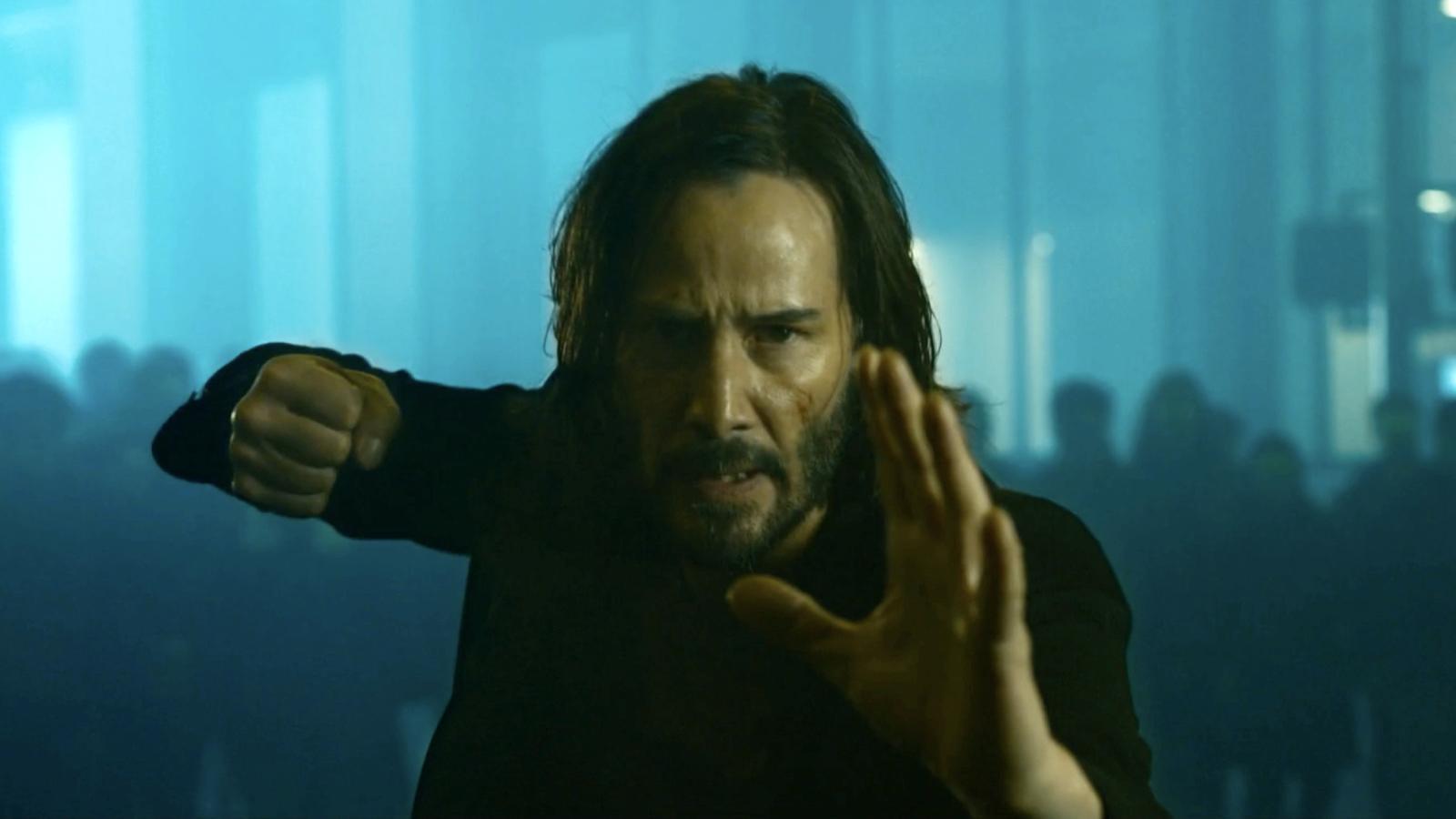1600x900 Matrix 4': Keanu Reeves First Look Revealed on Innovative Website