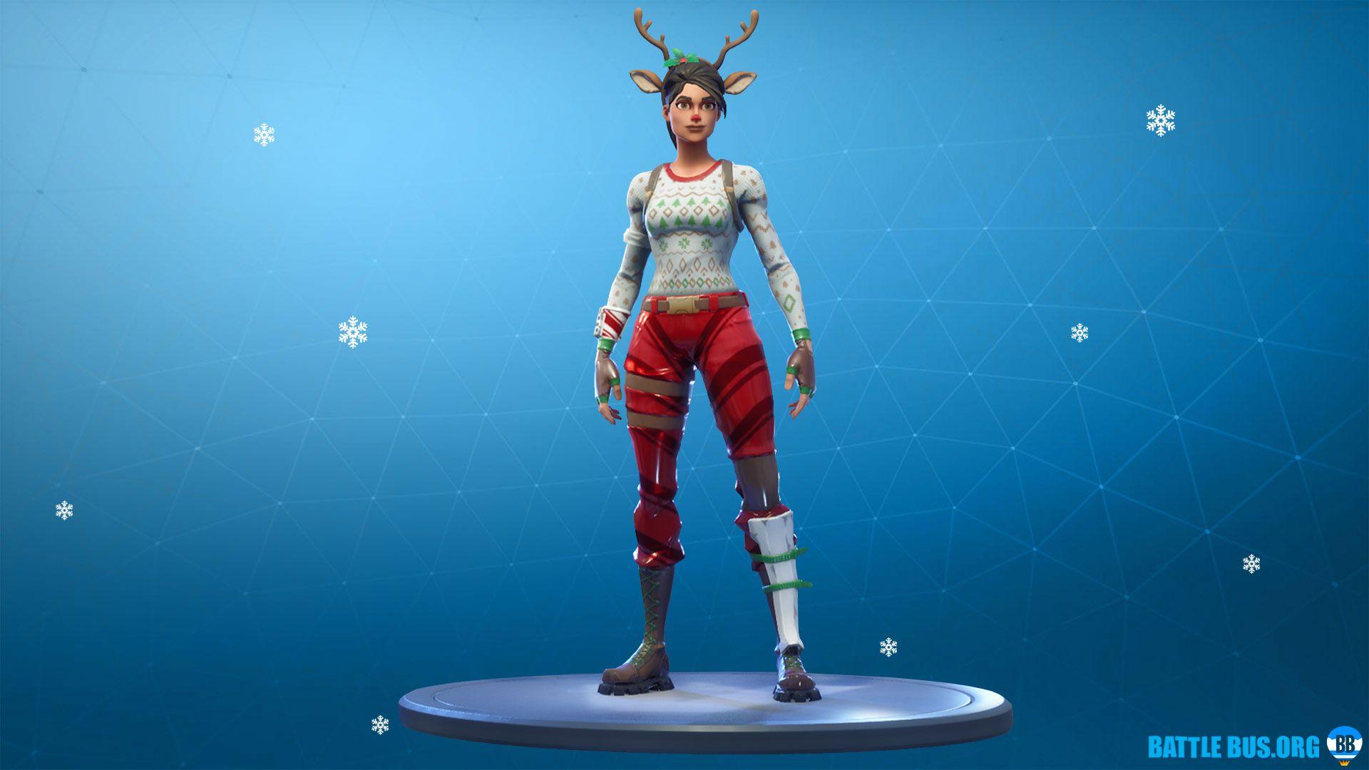 875x915 - red nosed raider fortnite png