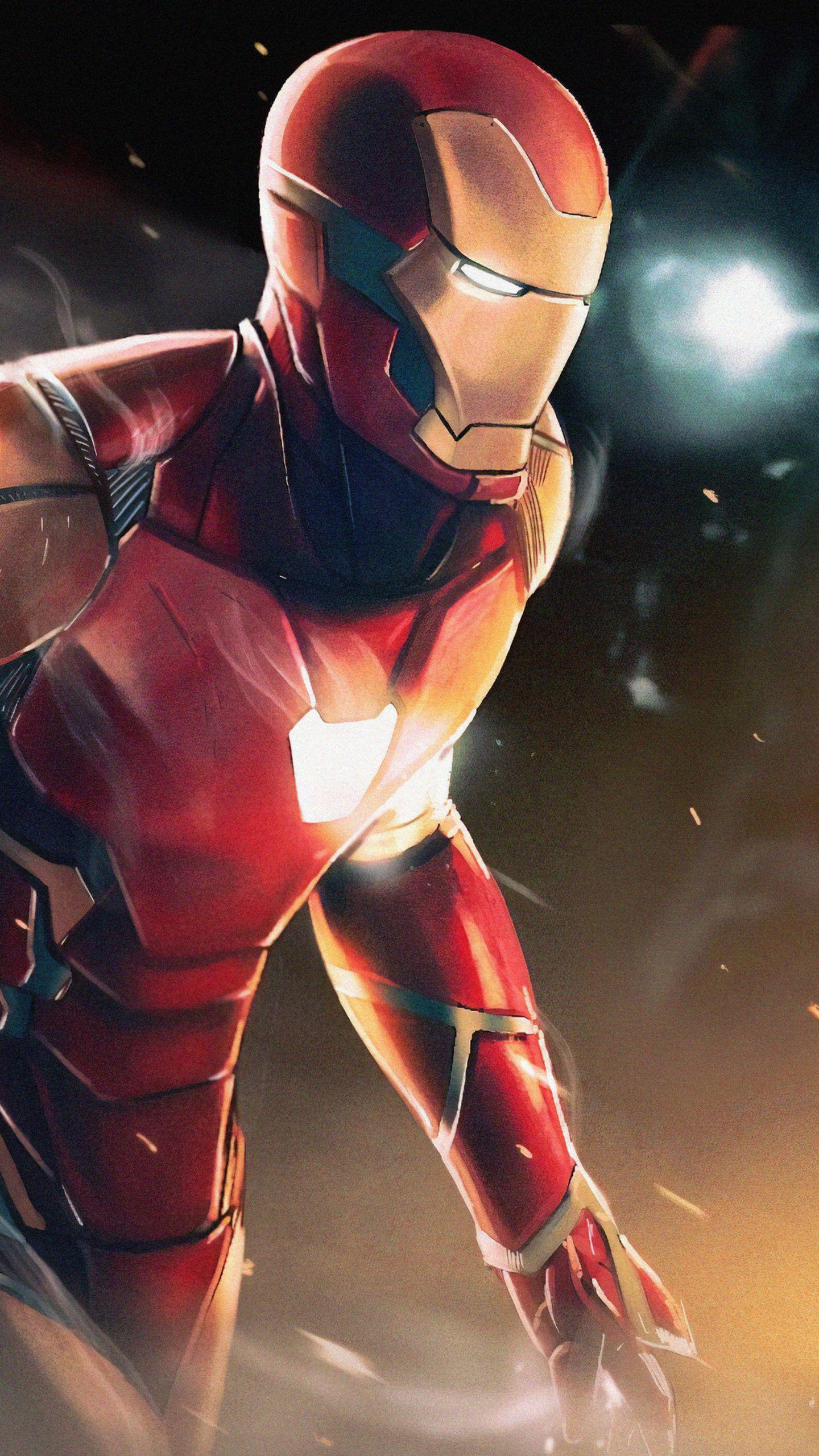 1440x2560 Iron Man 4K Sketch Art, HD Superheroes Wallpaper Photo and Picture. Marvel iron man, Iron man, Iron man wallpaper