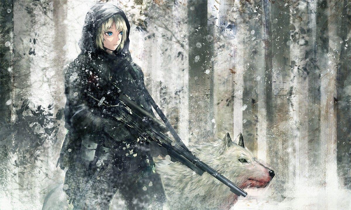 1200x720 Winter Season Snow Army Military Animals Weapons Wolves Fresh New HD
