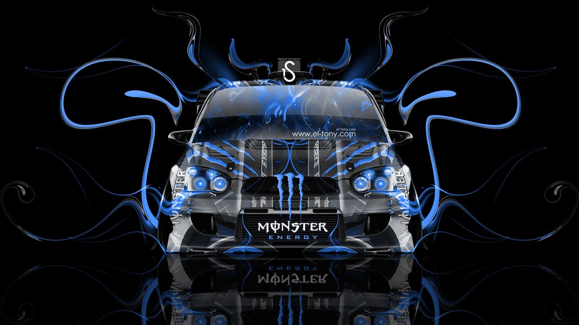 1920x1080 Monster Energy Blue