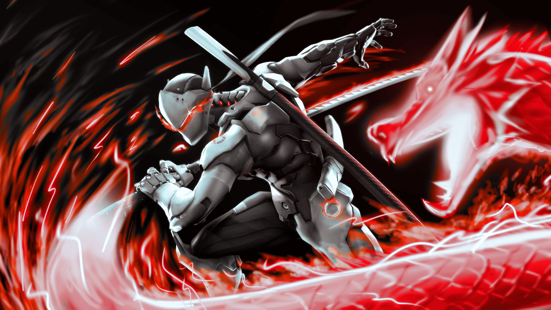 1920x1080 Genji Overwatch HD Wallpaperx1080