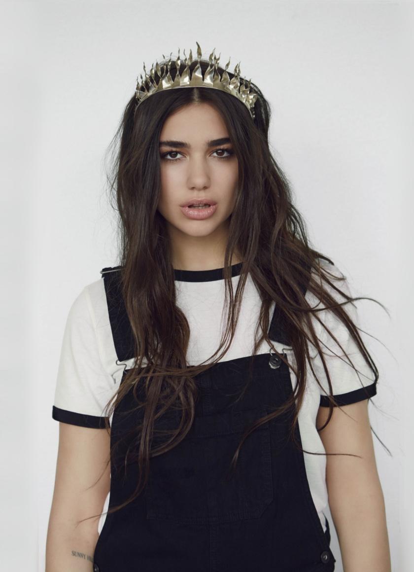 840x1160 Download Dua Lipa, English singer, crown wallpaper, 840x iPhone iPhone 4S, iPod touch