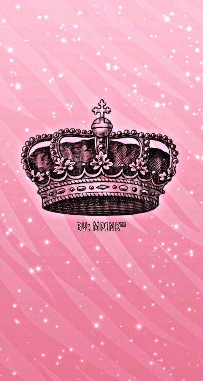 684x1280 Kawaii Crown Wallpaper