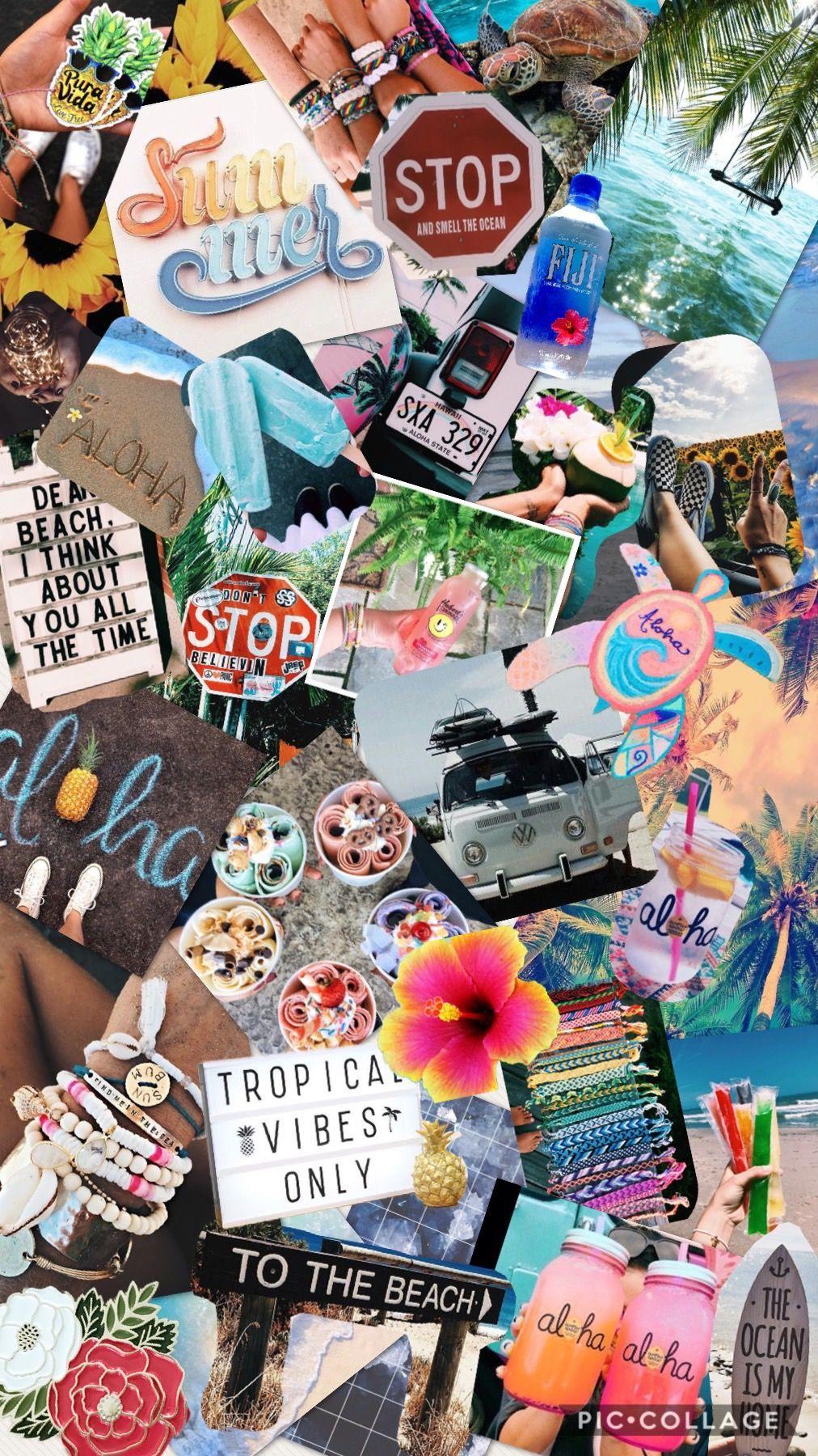 1012x1800 Trippy Summer Wallpaper