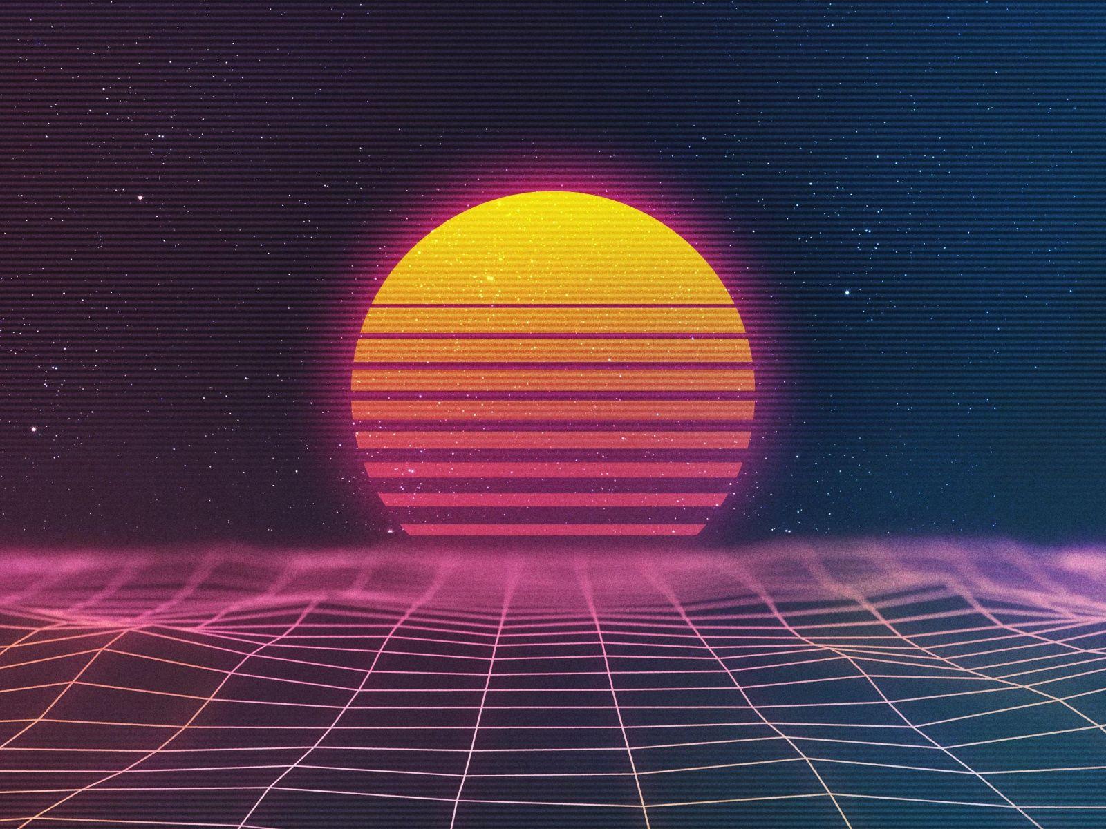1600x1200 Download 1600x1200 Wallpaper Creative Arts, Space, Sunset, Energy