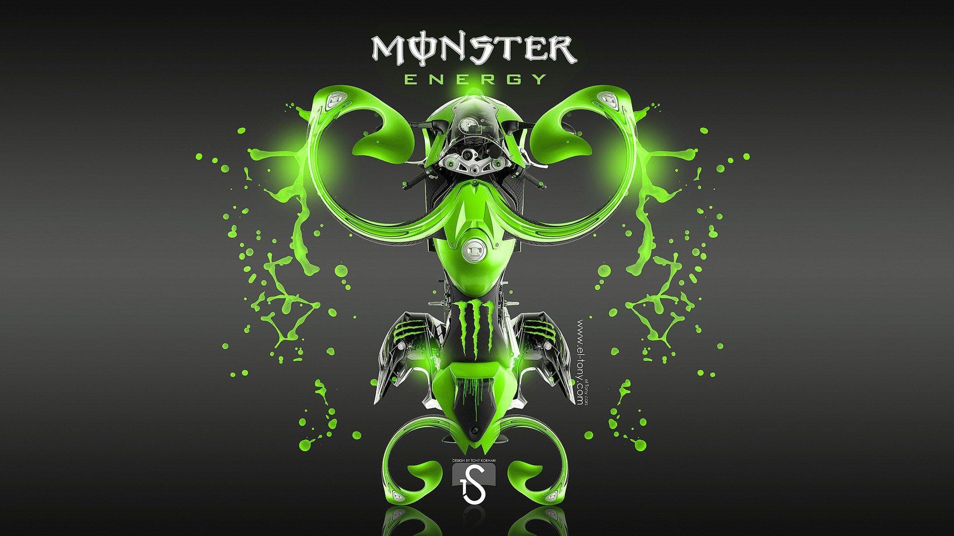 1920x1080 Pink Monster Energy Logo Wallpaper