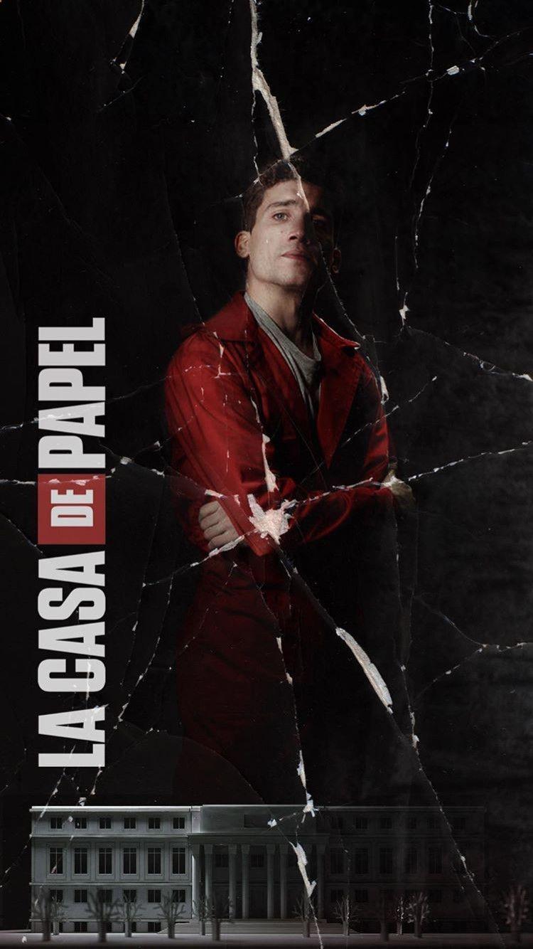 750x1334 Denver In Money Heist Wallpaper