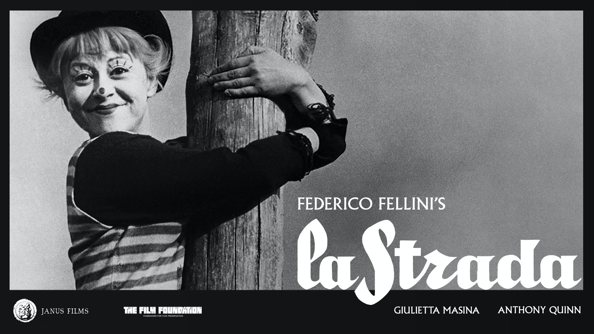 Видео феллини песни феллини. Ла страда (1954), Режиссер Федерико Феллини. Дорога 1954 Федерико Феллини. La strada Феллини.