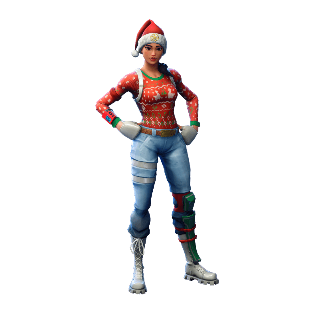 Christmas with Red Nose Raider Fortnite Wallpapers - Top ... - 1100 x 1100 png 86kB