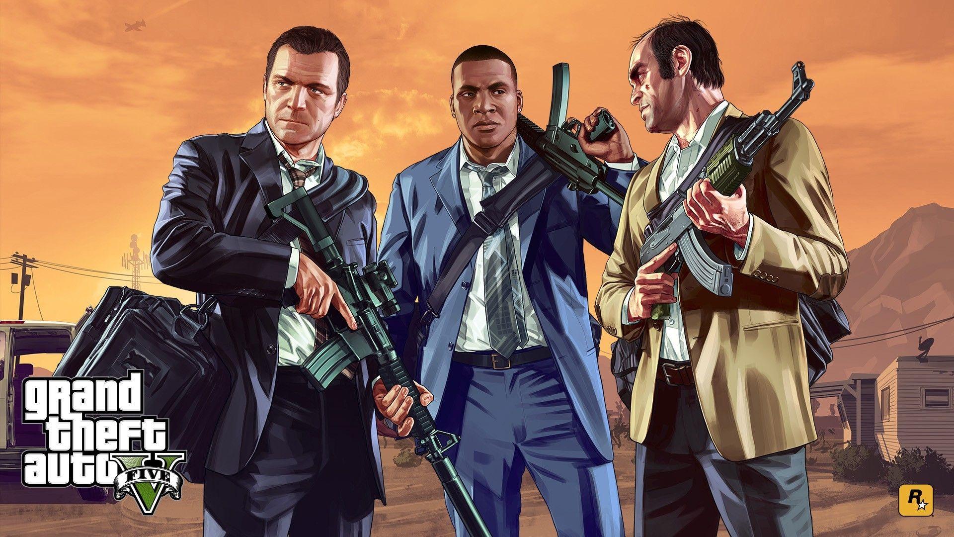 Grand Theft Auto Characters Wallpapers Top Free Grand Theft Auto