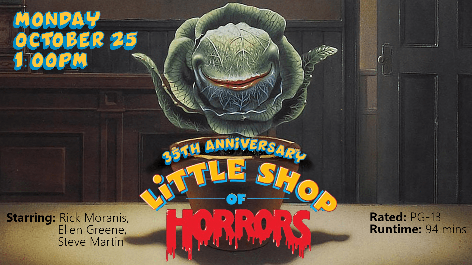 1920x1080 Classic Movie Monday: Little Shop of Horrors (35th Anniversary)