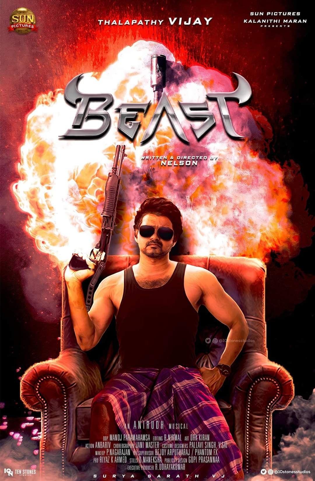 Beast Vijay Wallpapers - Top Free Beast Vijay Backgrounds - WallpaperAccess