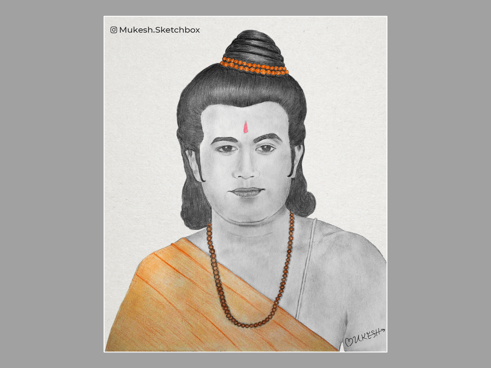 1600x1200 Shree Ram (Arun Govil) by Mukesh Mohan on Dribbble