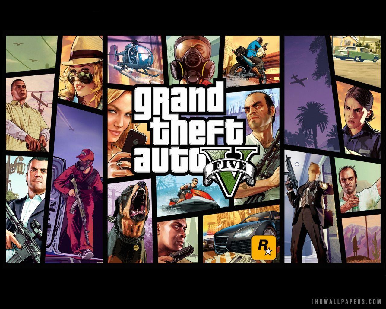 Grand Theft Auto Characters Wallpapers Top Free Grand