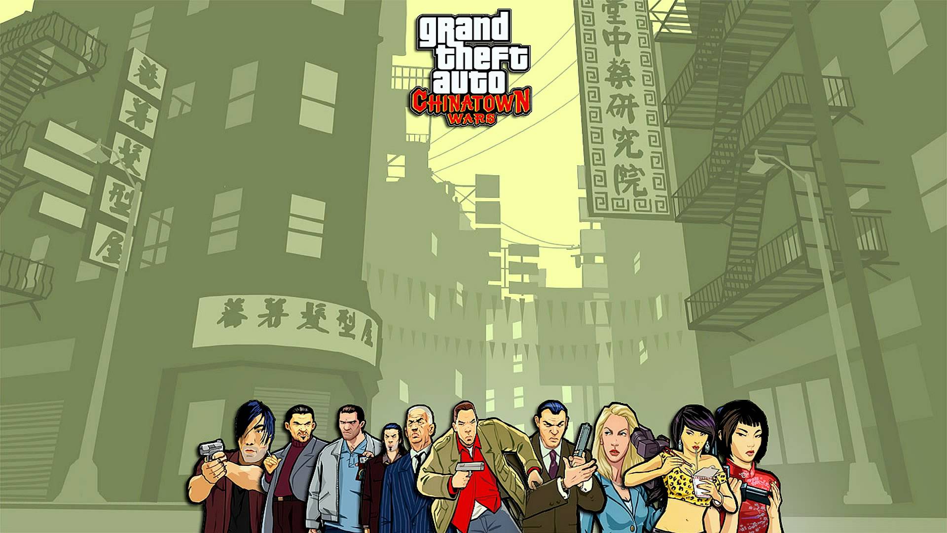 1920x1080 Gallery For > Grand Theft Auto Chinatown Wars Wallpaper