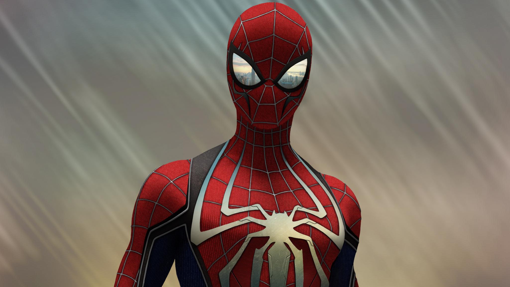 2048x1152 Download Spider Man, Concept Art, Superhero 2048x1152 Wallpaper, Dual Wide 2048x1152 HD Image, Background, 2781