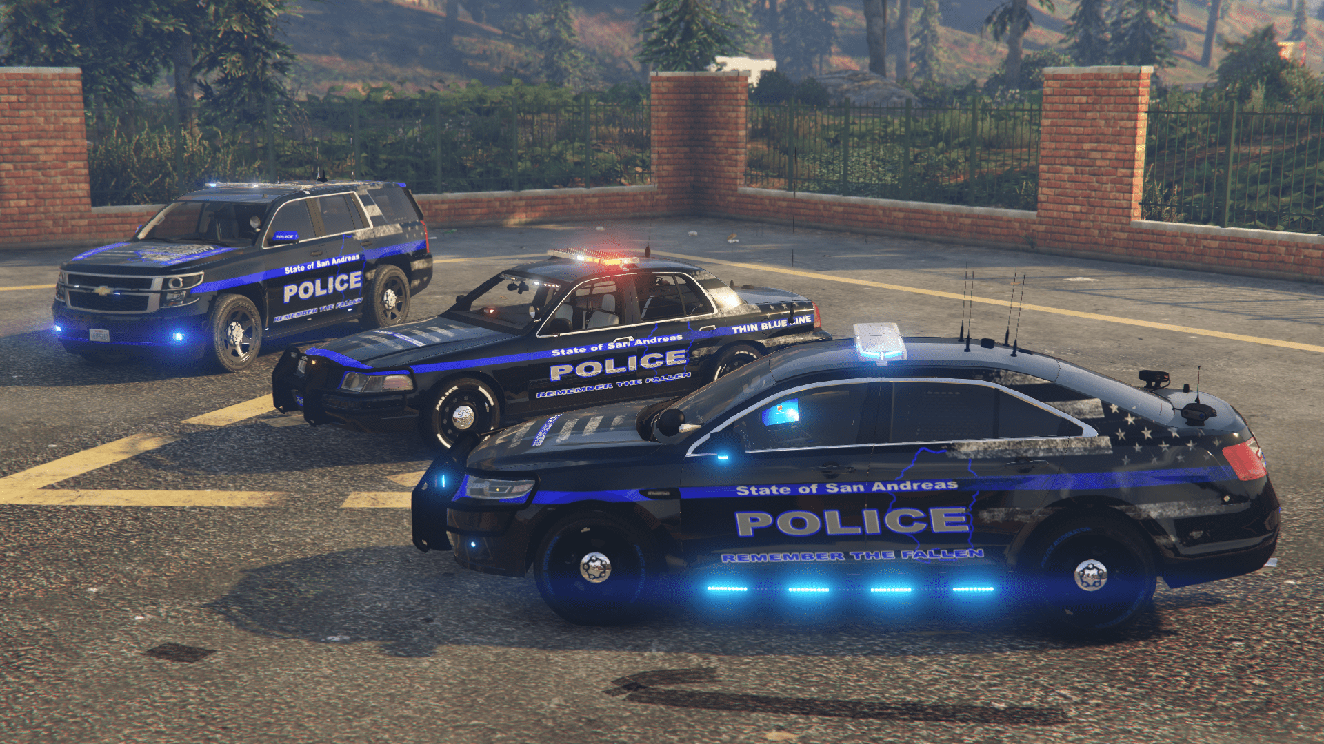 1920x1080 Thin Blue Line Lspdfr Pack Wallpaper & Background Download