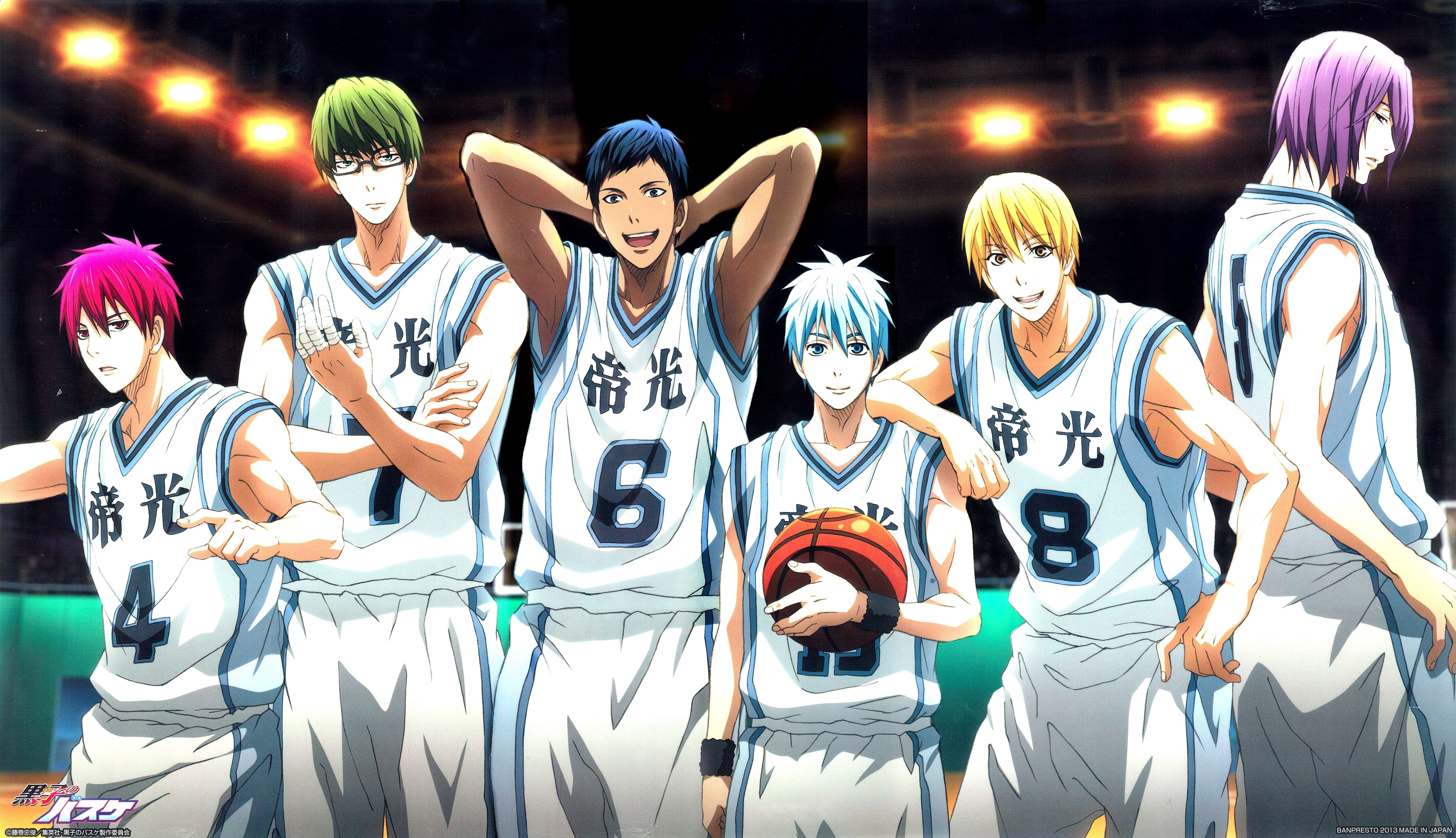 8549x4918 Kuroko's Basketball wallpaper kuroko no basket #team akashi seijuurou aomine daiki kise ryou. Kuroko no basket, Kuroko's basketball, Kuroko's basketball wallpaper
