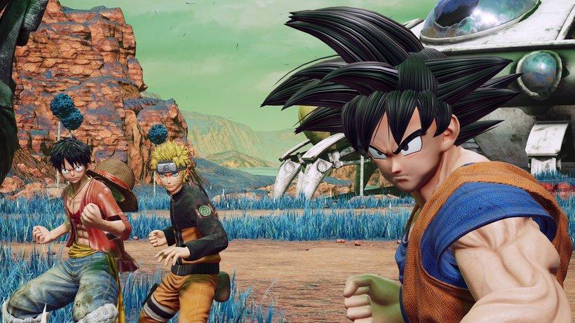 820x461 Jump Force Goku Naruto Luffy 4K