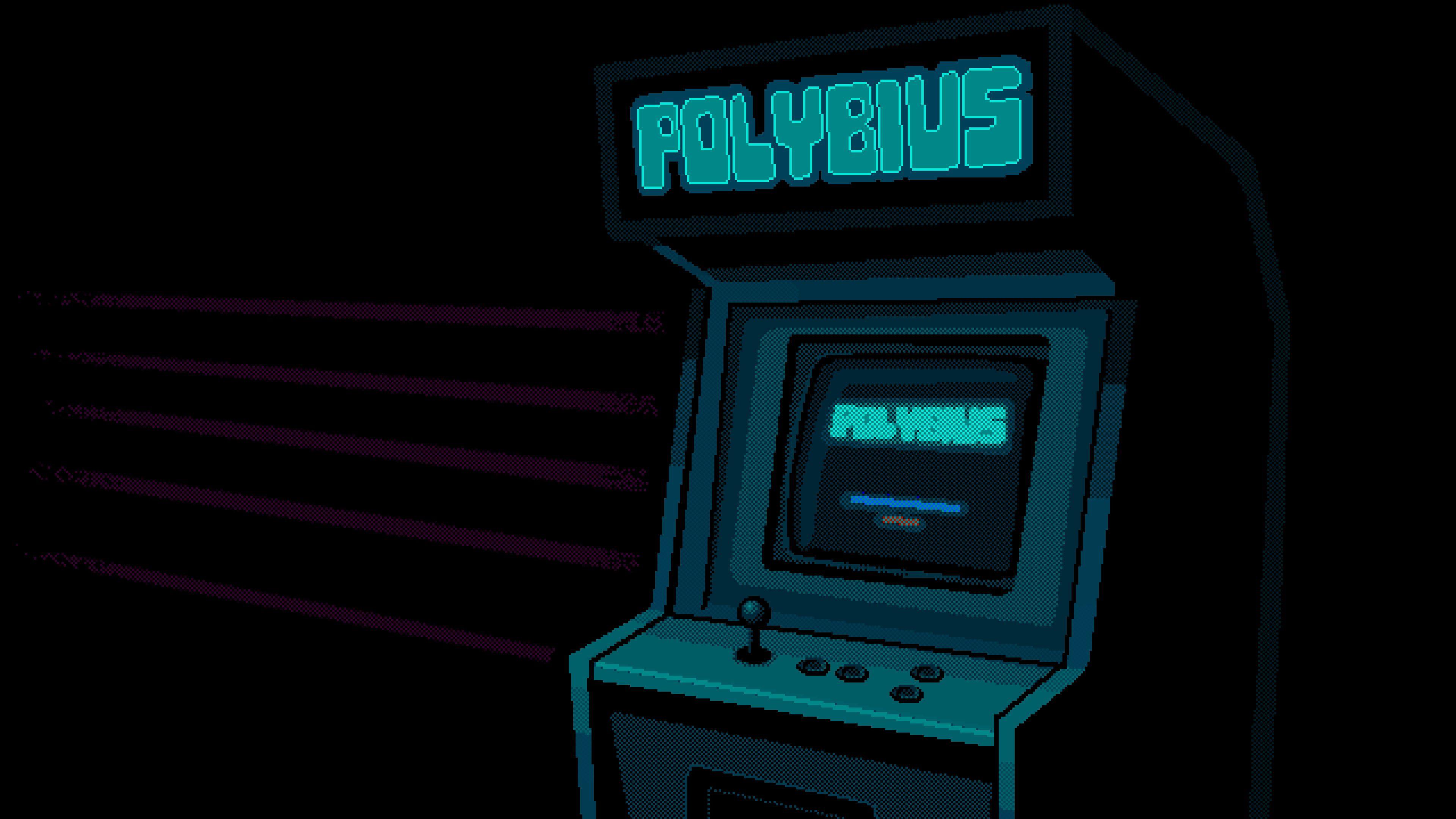 3840x2160 polybius #arcade arcade machine pixel art #artwork K #wallpaper #hdwallpaper #desktop. Arcade, Arcade machine, Pixel art
