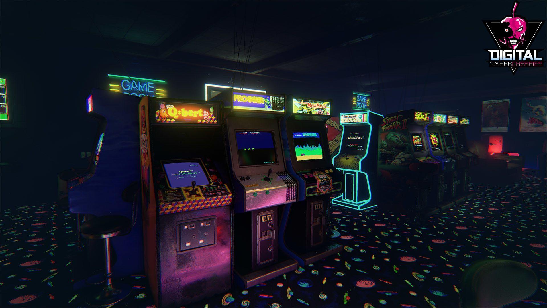 1920x1080 Arcade Games Wallpaper