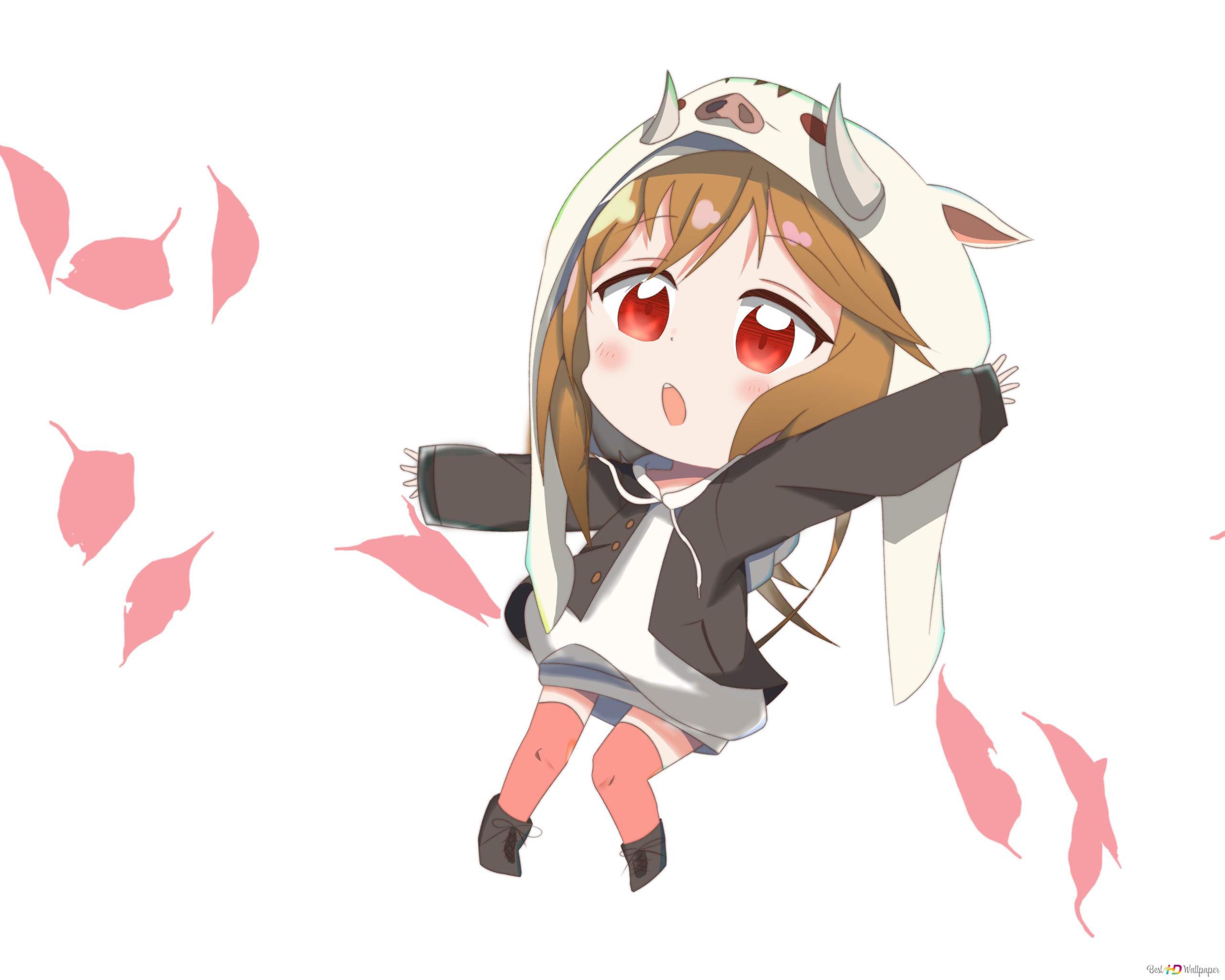 2560x2048 Anime Original Chibi Girl HD wallpaper download