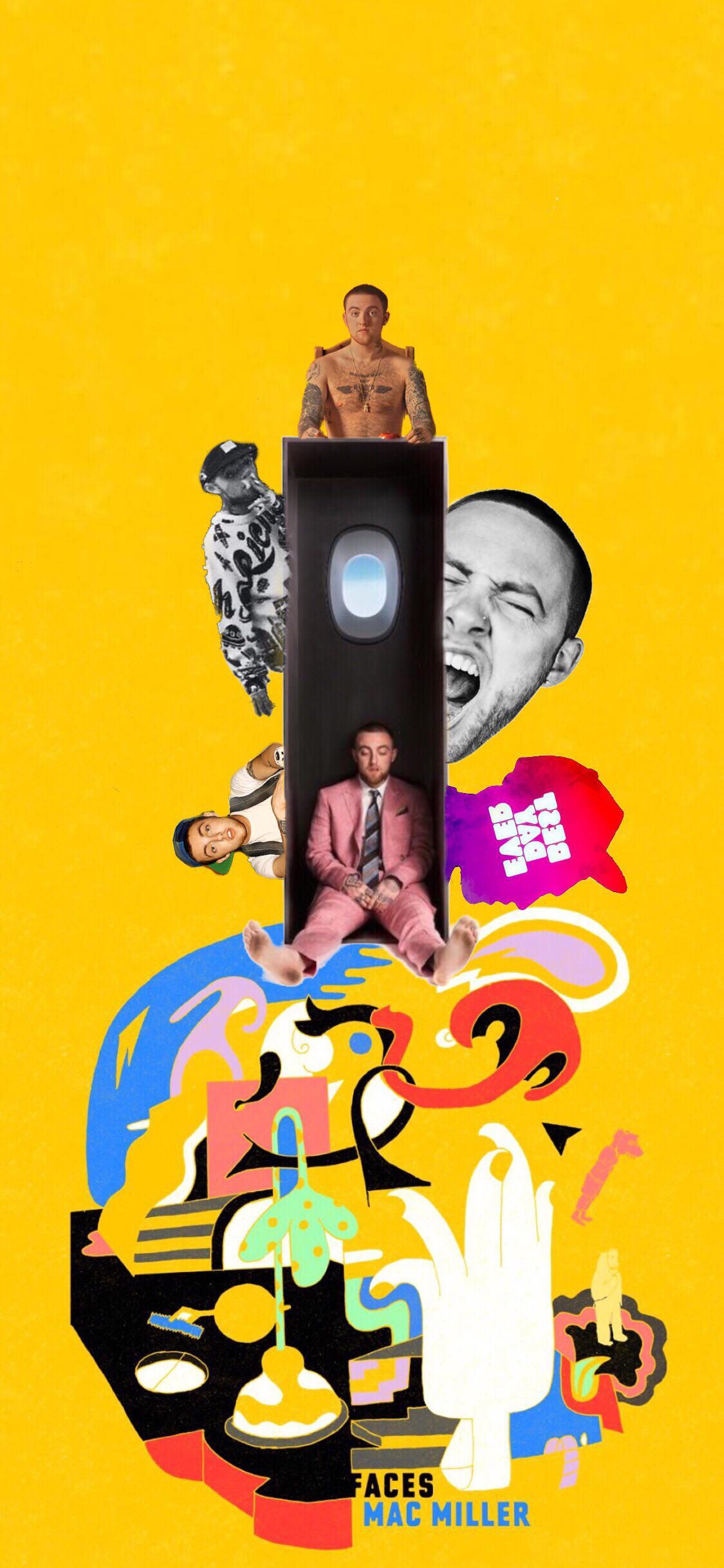 1125x2436 Mac Miller Wallpaper iPhone Wallpaper Image
