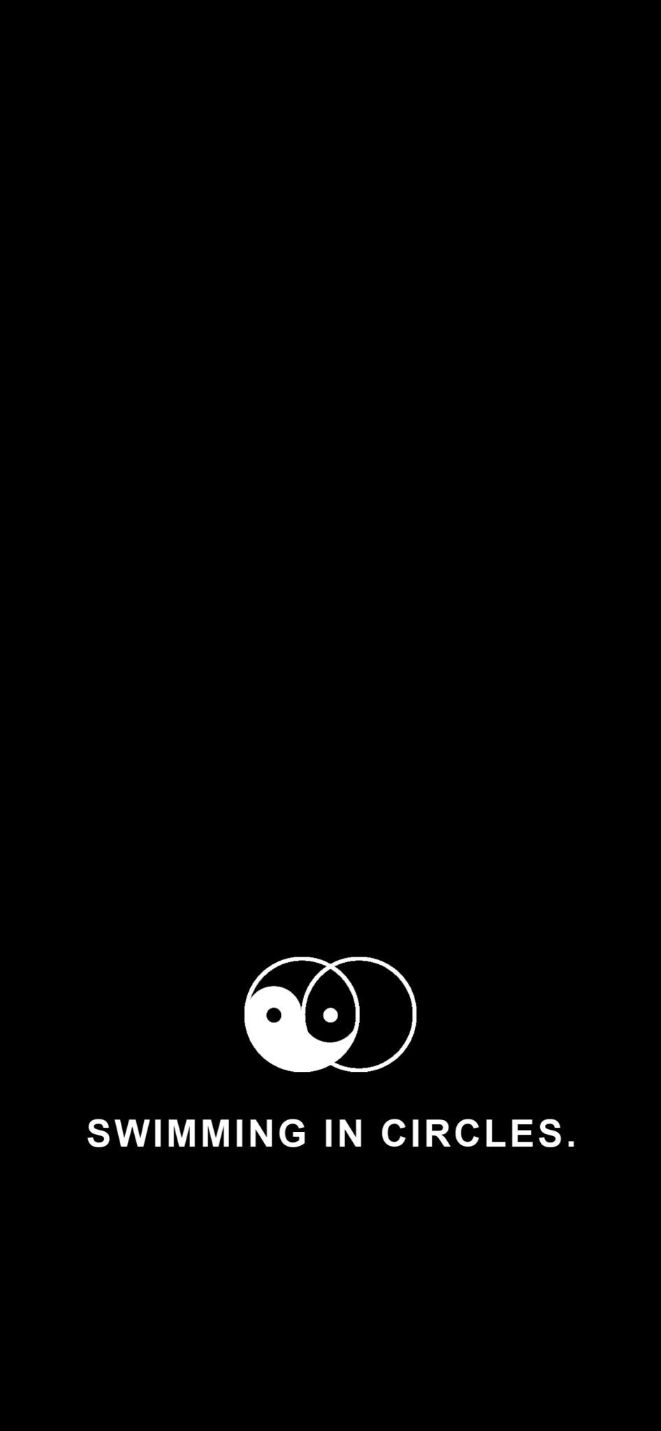 946x2048 Swimming In Circles Wallpaper