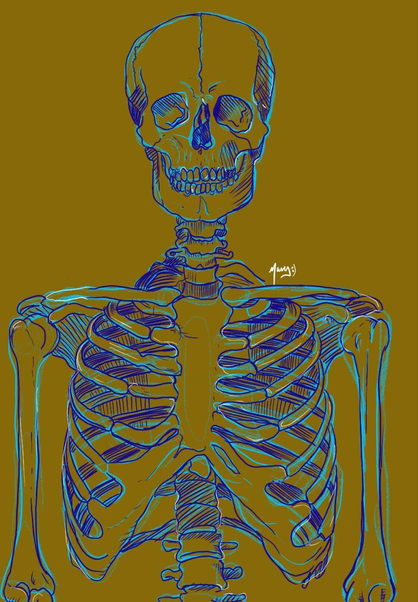 833x1200 Skeleton wallpaper. Black wallpaper, Aesthetic iphone wallpaper, Wallpaper