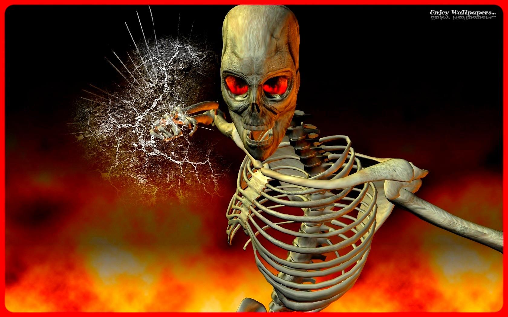 1680x1050 skeleton wallpaper, skeleton, human, organism, animation, fictional character