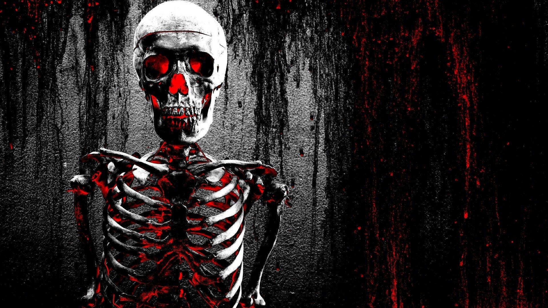 1920x1080 Dark Skeleton HD Wallpaper