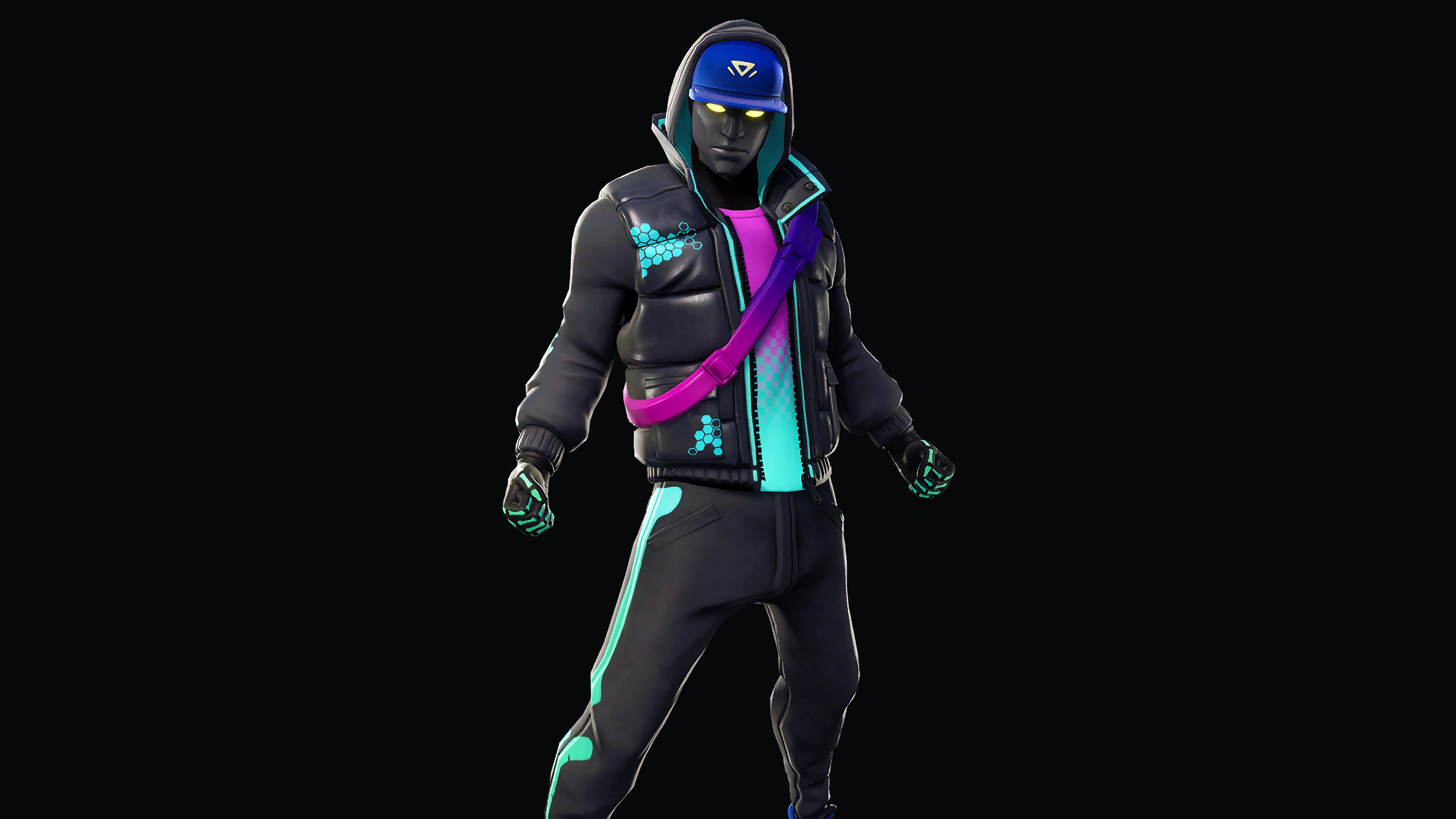 3840x2160 Fortnite Cryptic Season 9 Skin Outfit 4K Wallpaper