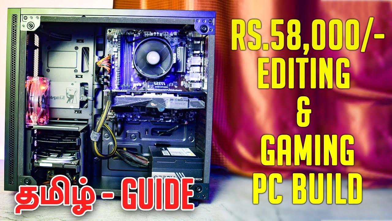 1280x720 தமிழ்AMD Ryzen 5 2600x PC Build. Budget Editing & Gaming PC Build. Build Ur Own PC