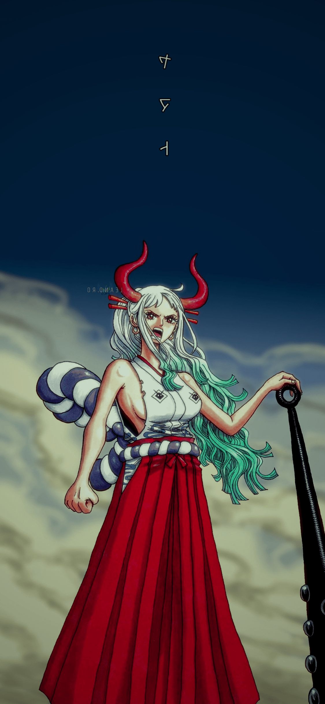 1125x2436 Yamato One Piece Wallpaper