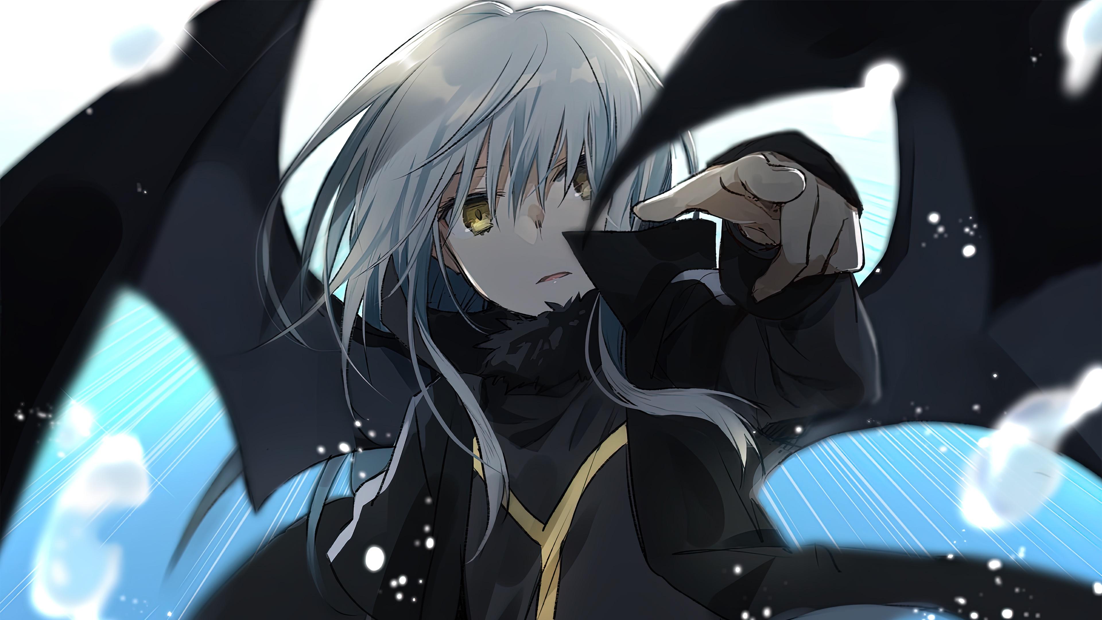 3840x2160 wallpaper, rimuru tempest, tensei shitara slime datta ken, 4k, HD HD Wallpaper