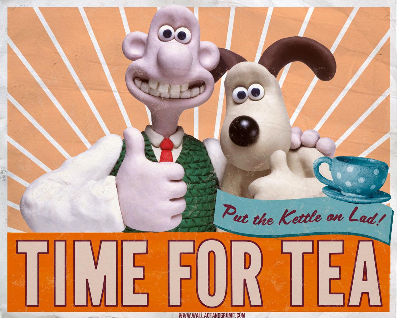 1280x1024 Wallpaper. Wallace and Gromit