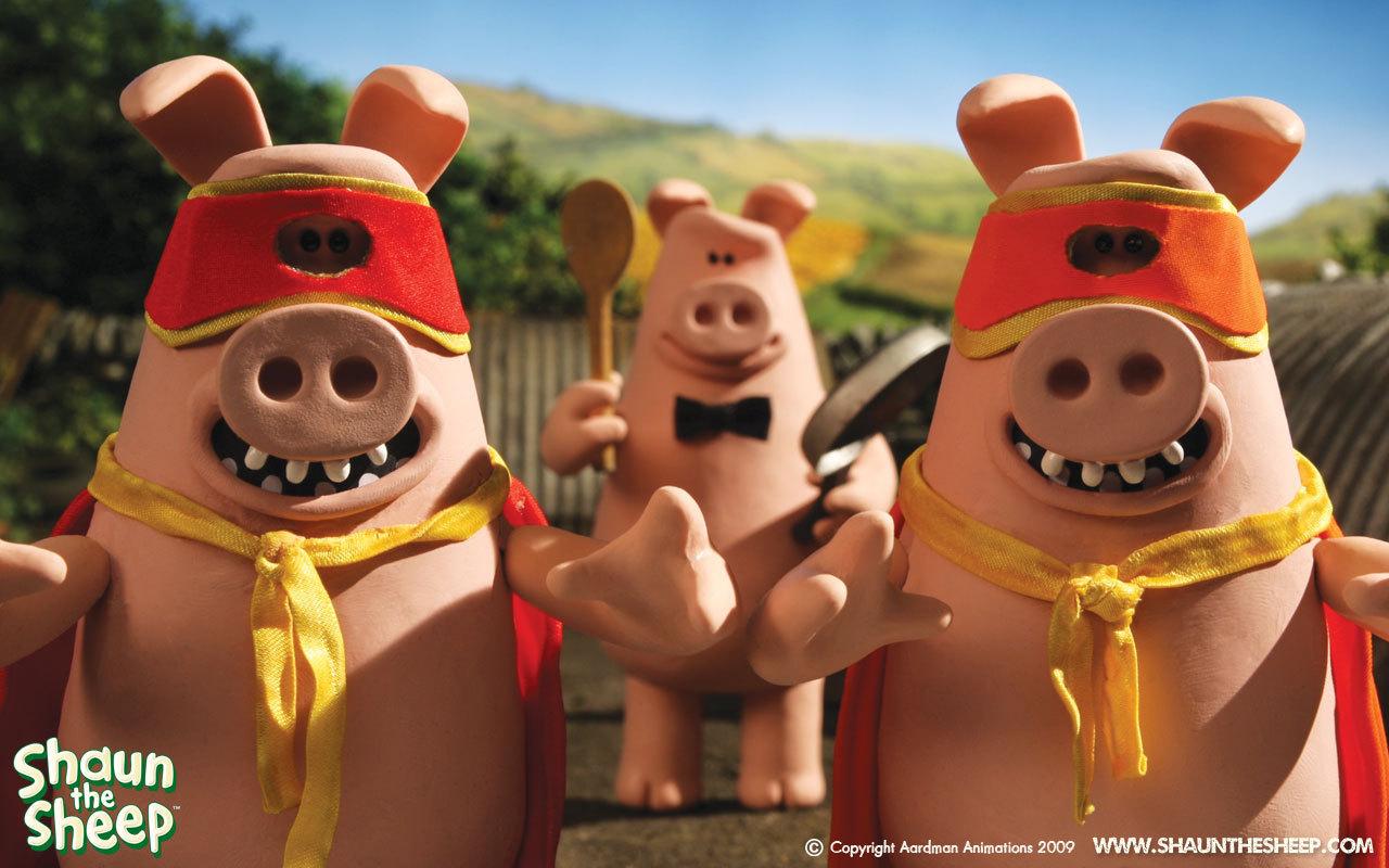 1280x800 Wallace & Gromit and Gromit Wallpaper