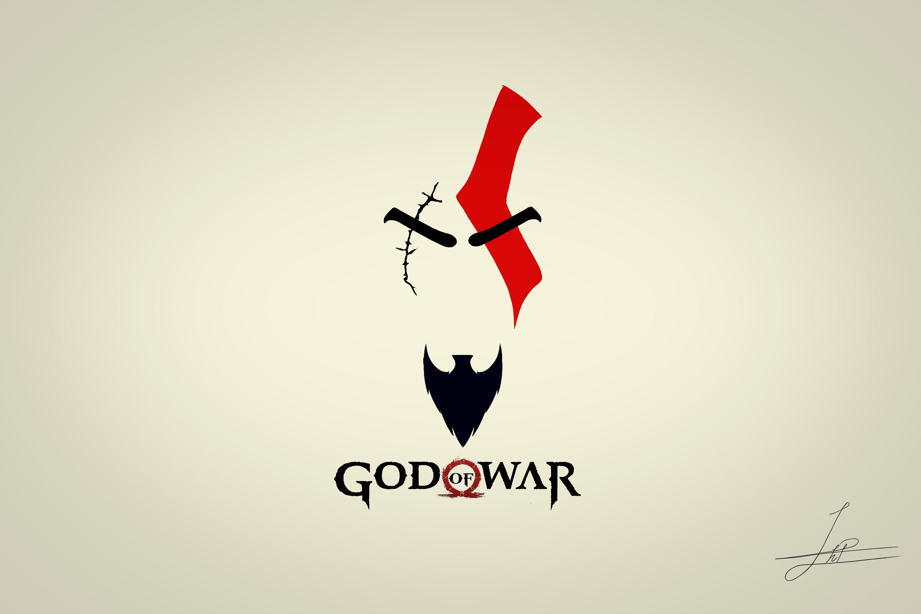 god of war omega symbol wallpaper