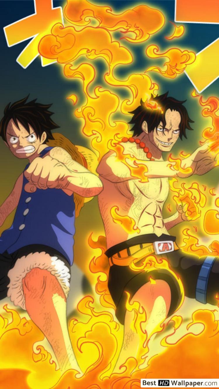 750x1334 One Piece and Luffy HD wallpaper download