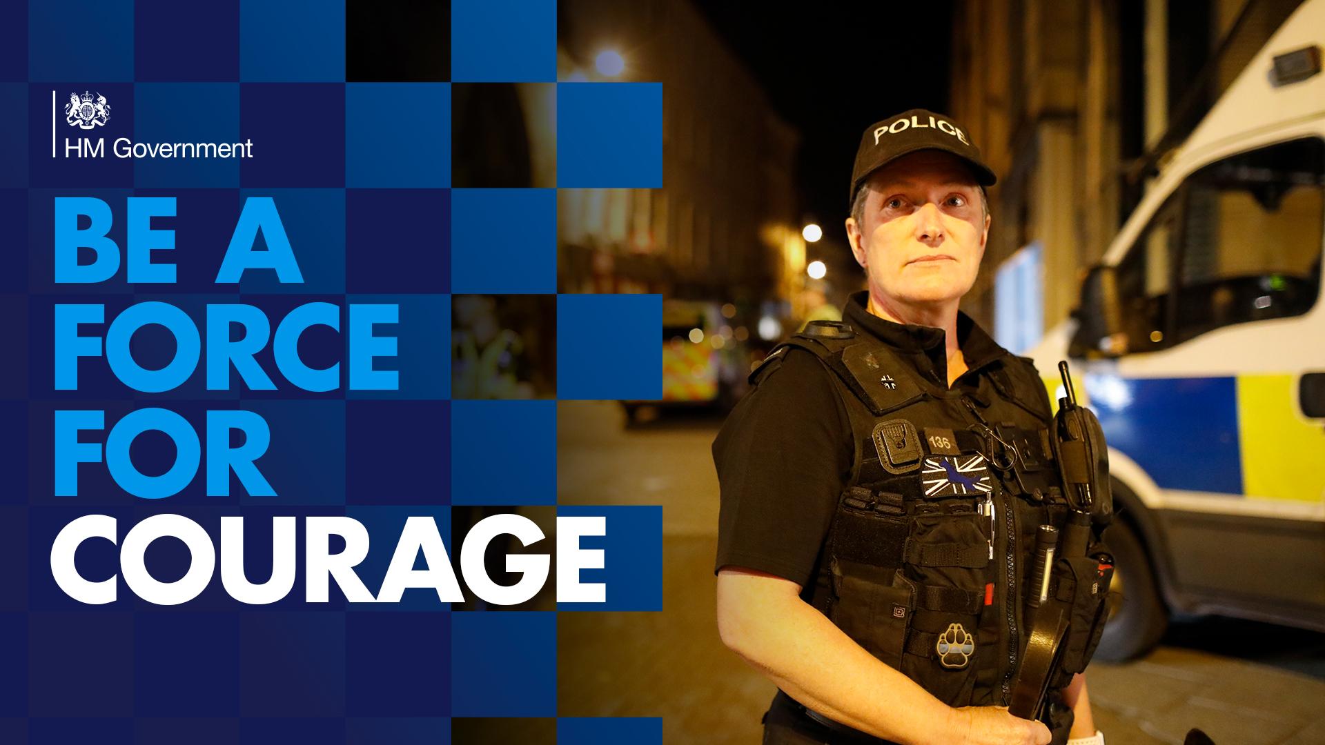 1920x1080 Fact sheet: 'Be a force for all' police recruitment campaign Office in the media