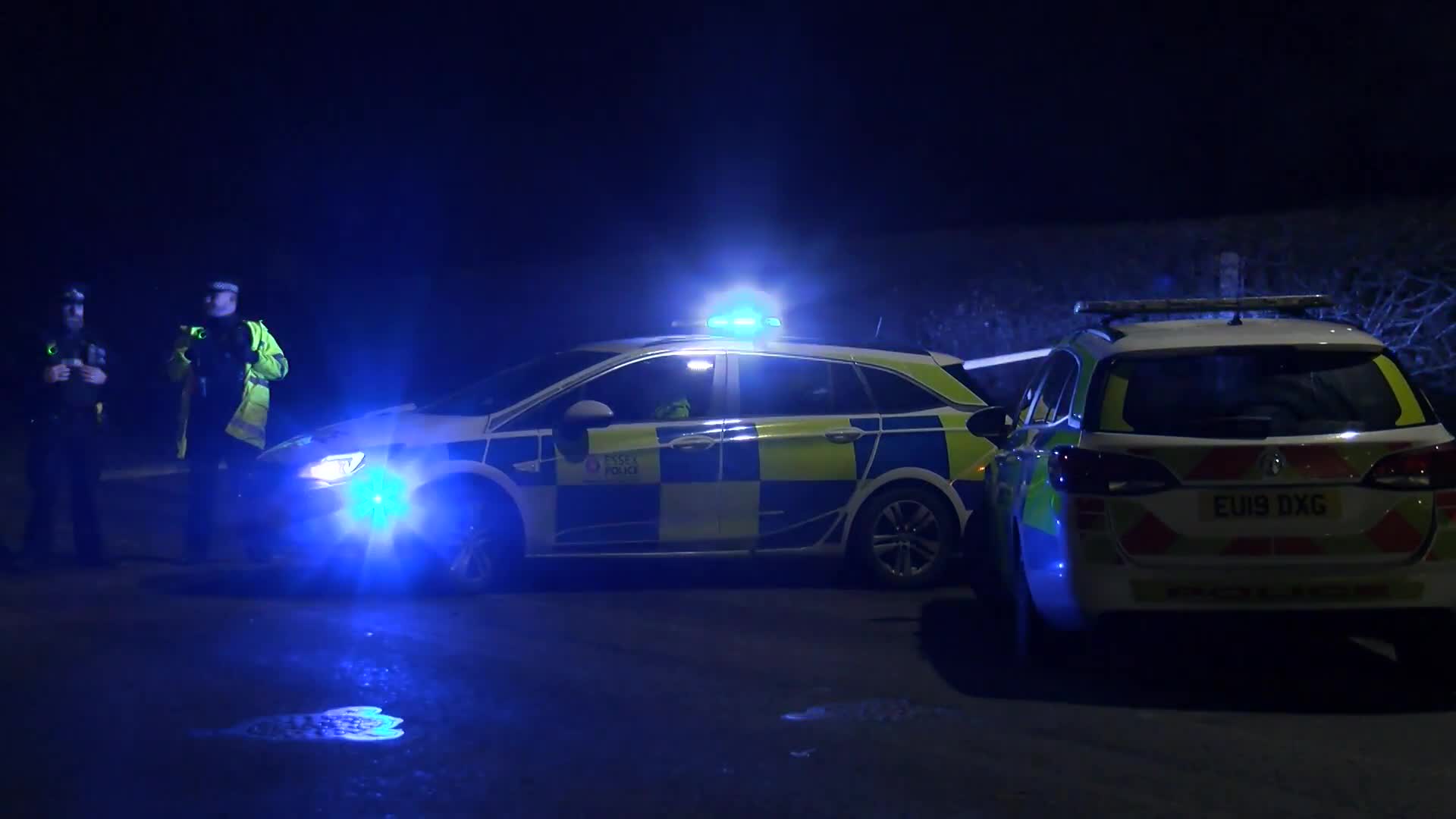1920x1080 UK: Police Work At Deadly Hit And Run Scene Near Loughton School