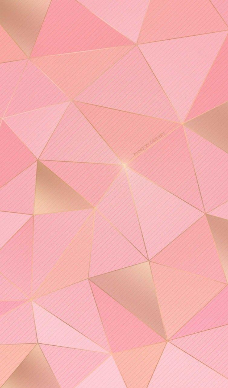 blush and gold desktop background