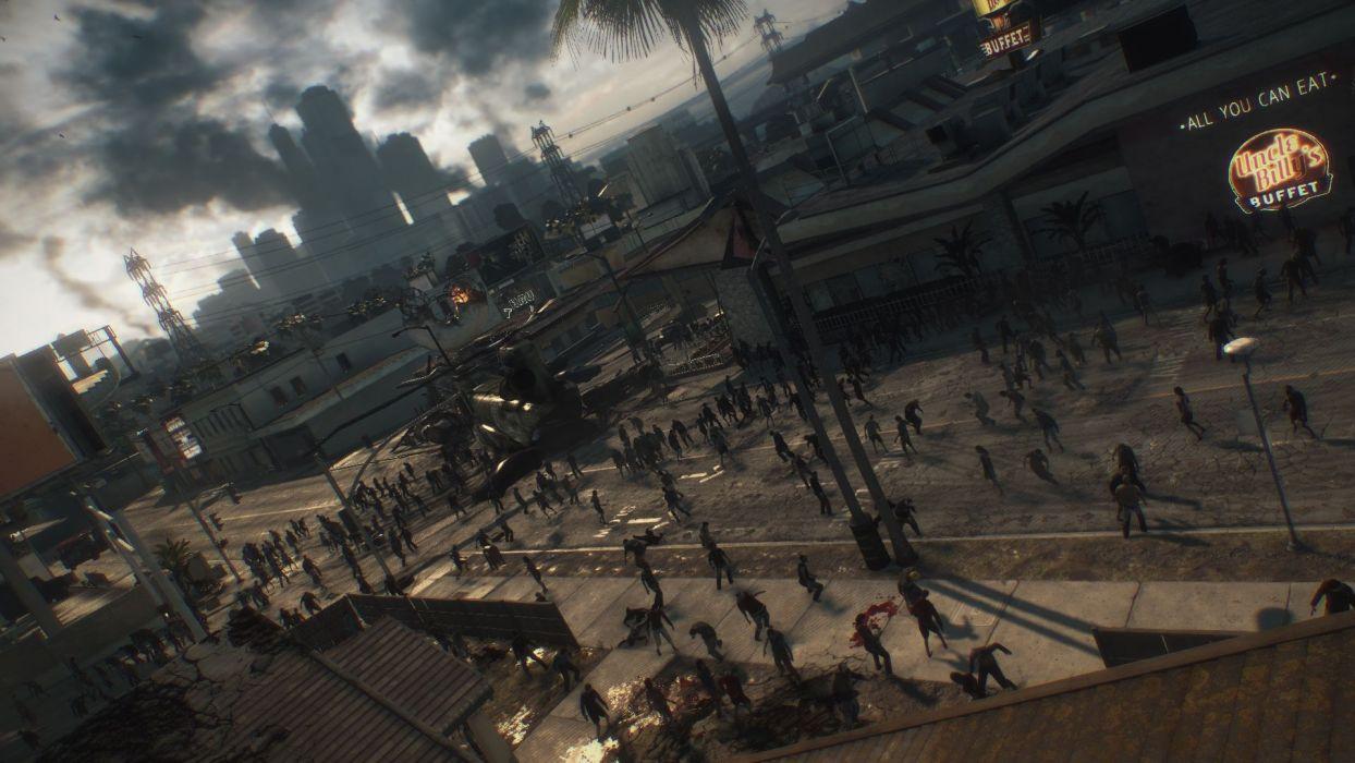 1244x700 DEAD RISING dark game zombie apocalyptic f wallpaperx1080