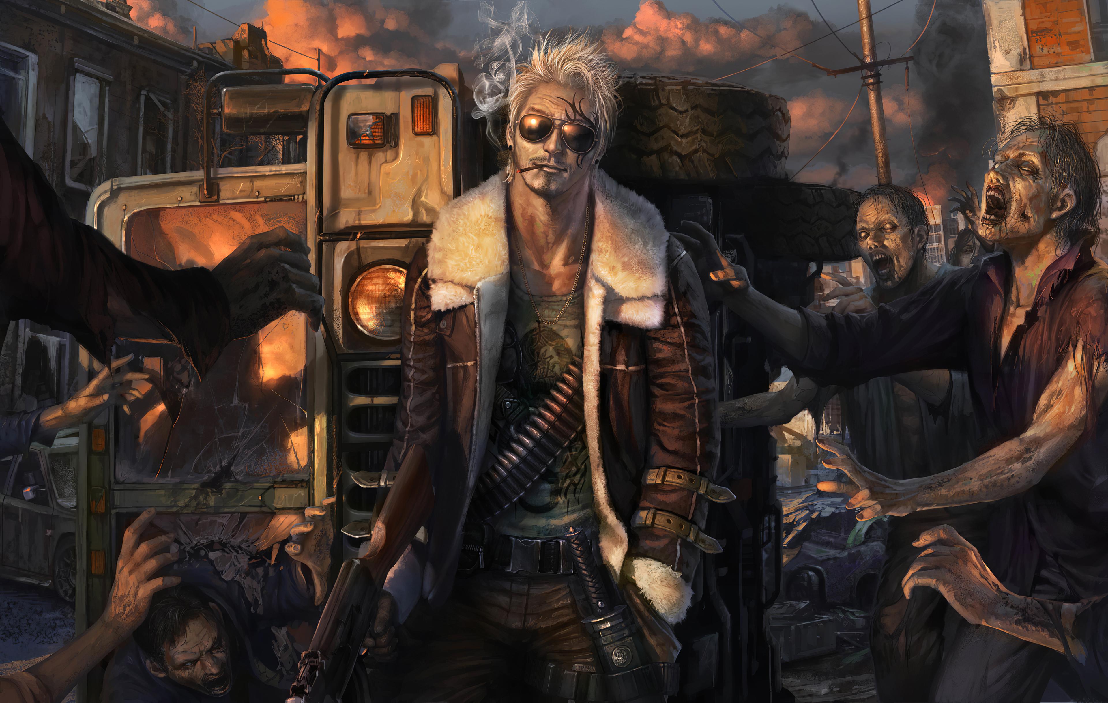 3840x2436 Zombie Killer, HD Games, 4k Wallpaper, Image, Background, Photo and Picture