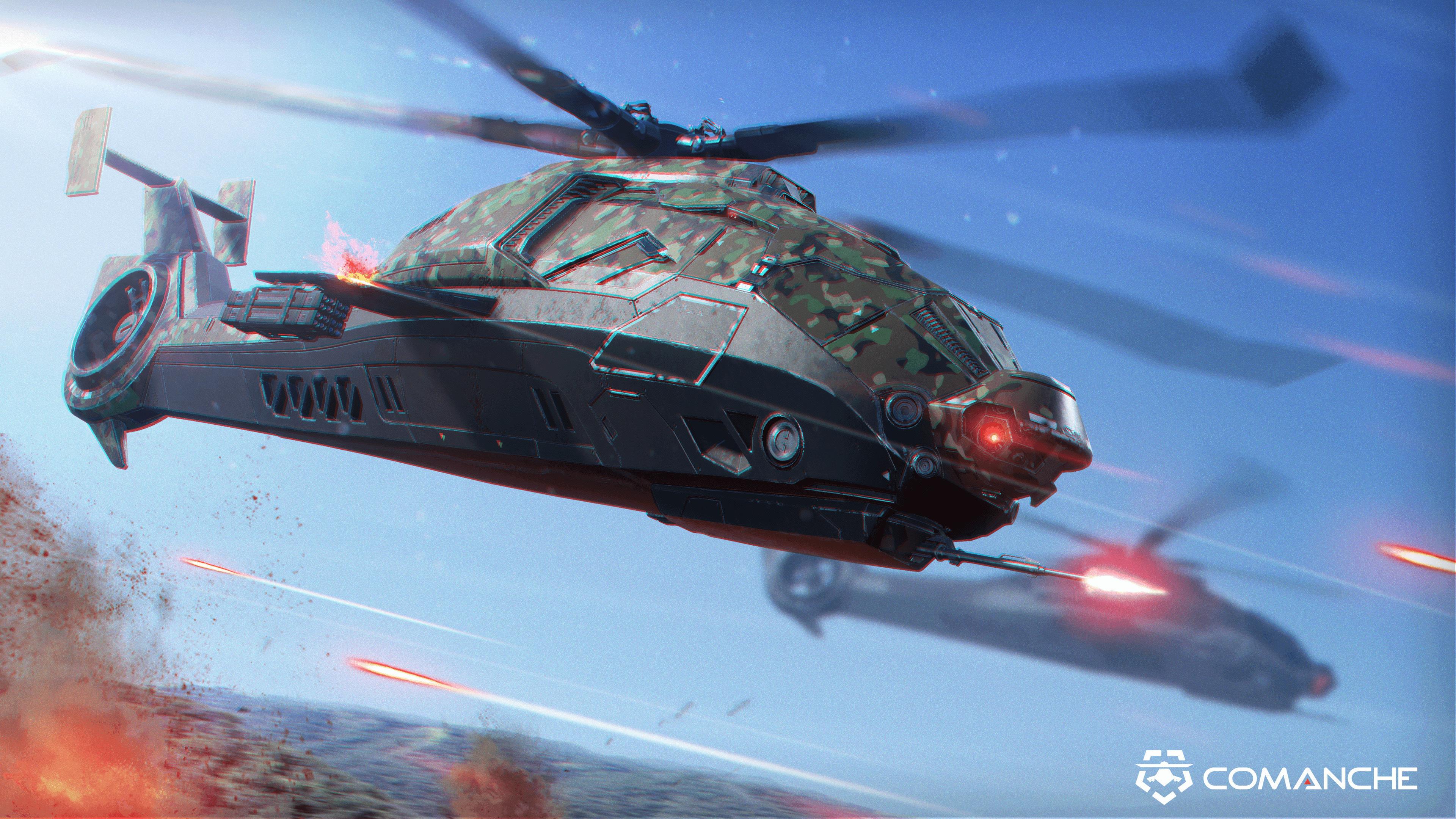3840x2160 Video Game Comanche 4k Ultra HD Wallpaper