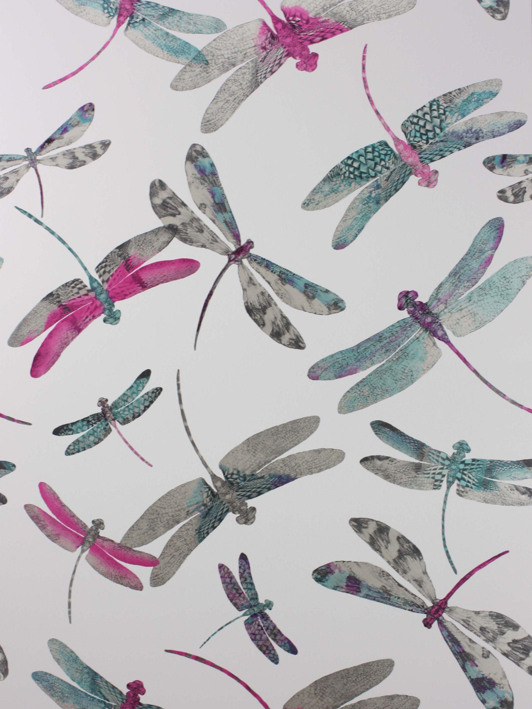 1801x2400 Matthew Williamson Dragonfly Dance Wallpaper